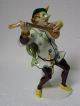 Clown Punch Joker Art Deco Carneval Italien Mask Lute Music Karl Ens Germany Figurines photo 4