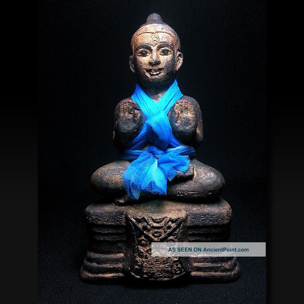 Rare Thai Kuman Thong Talisman Amulet:greater Prosperity,  Lucky,  Richness&health Statues photo