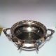 Antique 1800s Victorian Forbes Silver Covered Butter Dish Set Knife Rest Bowl Platters & Trays photo 5