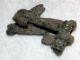 Ancient Gallo Roman Bronze Zoomorphic Rabbit Fibula,  Brooch 100 - 200 Ad Roman photo 8