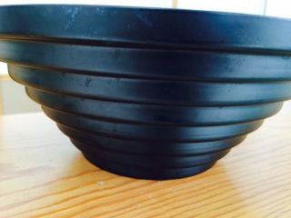 Alessi Italy Maya Bowl By Giulio Confalonieri Black Matte - Fruit - 10 