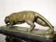 Art Deco Sculpture Panther J.  Dommisse Model 2272 Art Deco photo 1