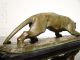 Art Deco Sculpture Panther J.  Dommisse Model 2272 Art Deco photo 2