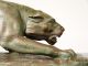 Art Deco Sculpture Panther J.  Dommisse Model 2272 Art Deco photo 7