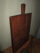 Primitive French Country Farmhouse Wooden Bread Board Dough Cutting Wood Board Primitives photo 1
