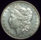 1884 S Morgan Dollar Silver Key Date Breast Feathers Not Cleaned Au Pl Luster The Americas photo 4