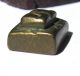 Rare Old Akan/ashanti Brass Geometric Goldweight 7mm X 11mm X 12mm Other photo 1