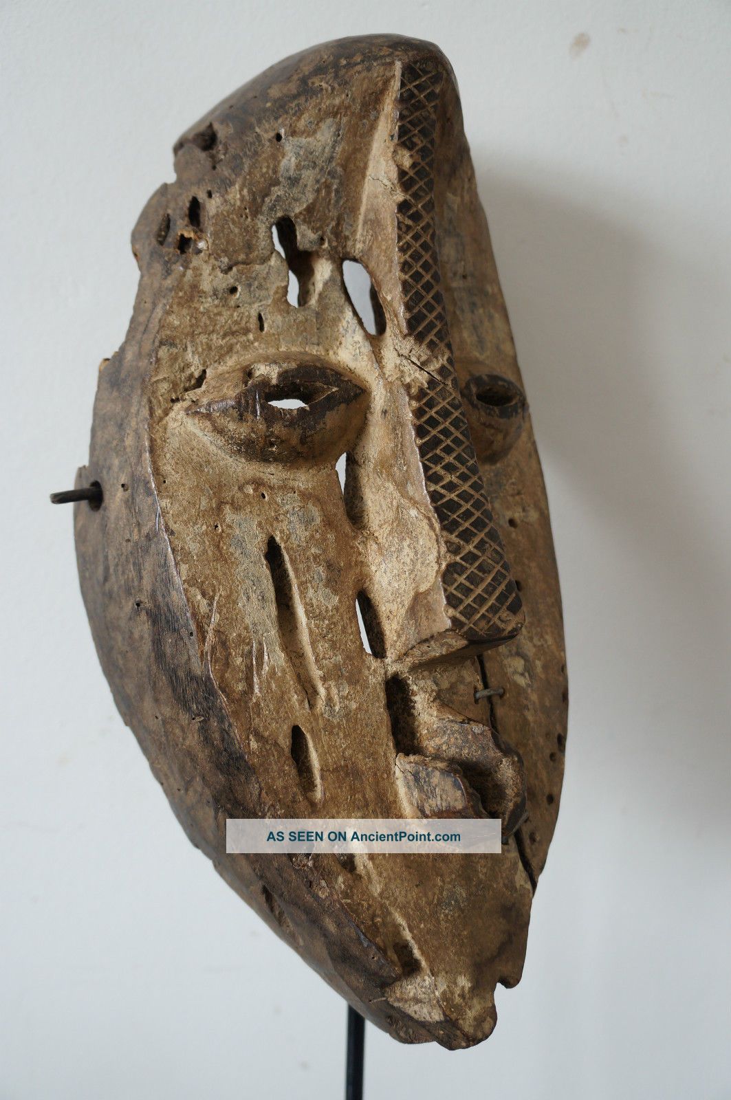 Lega Initiation Mask,  Congo.  Fine Example. Other photo