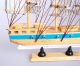 11” Handmade Model Ship Marine Beach Nautical Decor Wood Handcrafted Sailboat B Model Ships photo 9