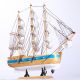 11” Handmade Model Ship Marine Beach Nautical Decor Wood Handcrafted Sailboat B Model Ships photo 1