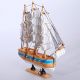 11” Handmade Model Ship Marine Beach Nautical Decor Wood Handcrafted Sailboat B Model Ships photo 7
