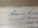 Barque Laconia Sailing Shipwreck Captain ' S Manuscript 1853 Hand Written Other photo 3