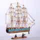 11.  8” Wooden Handcrafted Model Ship Marine Beach Home Nautical Decor Sailboat F Model Ships photo 2