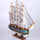 11.  8” Wooden Handcrafted Model Ship Marine Beach Home Nautical Decor Sailboat F Model Ships photo 7