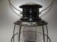Antique Old Metal Black Buckeye Glass Nautical Maritime Whale Oil Lantern Lamp Lamps & Lighting photo 1