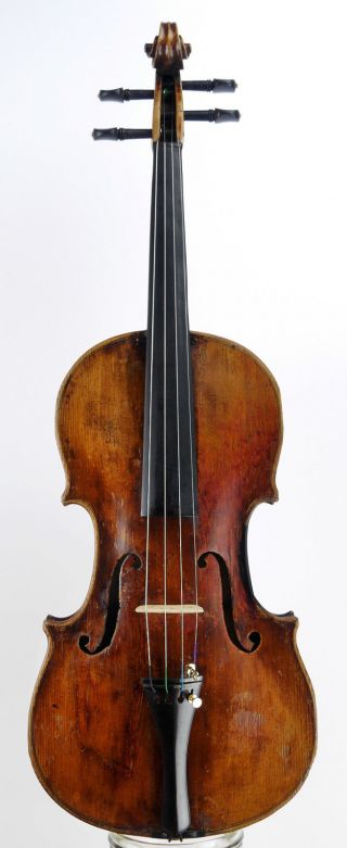 Antique Alessandro Mezzadri Anno 1730 Labeled 4/4 Old Master Violin photo