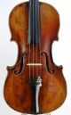 Antique Alessandro Mezzadri Anno 1730 Labeled 4/4 Old Master Violin String photo 2