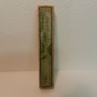 Larkin Dentoid Tooth Brush Box,  Made In Japan At The Imperial Brush Factory 1875 photo