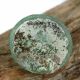 Solid Old World Recovered High Patina Glass Bottle Base Fragment 35mm Other photo 3