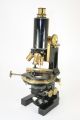 Vintage Antique Bausch & Lomb Microscope 1907 Triple Objective Lens 1.  4 Microscopes & Lab Equipment photo 1