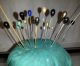 Antique Victorian Hat Stick Pin Cushion Split Hoof Collection Brass Floral Pin Cushions photo 4