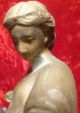 Antique Cast Iron Goddess Statue Sculpture Shipwreck Roman Greek 986 A.  D. Metalware photo 11