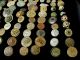 Scarce Set Of 140 Old Buttons Roman photo 4