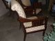 Antique Oak Rocker And Armed Chair (matching) - Ornately Carved Details 1900-1950 photo 3