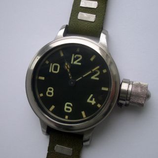 Military Russian First Navy Diver Diving Officers All Huge Watch Zchz photo