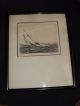 Rare Nova Scotia Bluenose Etching C1935 Listed Canadian Artist Halfred Tygesen Other photo 2