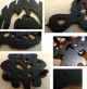 Assorted Vintage Ornate Black Cast Iron Trivets Wall Hanging Footed Some Vmc Trivets photo 8