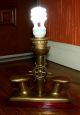 Foresti And Suardi Marineline Table Lamp 120v Maritime Design Solid Brass Italy Lamps & Lighting photo 3