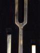 Vintage Set Of 8 Tuning Forks Marked Pitch + Hertz & Mallet & Velvet Lined Case Other photo 4