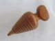 Antique Victorian Carved Boxwood Medical Surgical Anesthetic Mouth Gag Screw Other photo 1