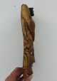 Carved Wood Tribal African Mask Wall Hanging Art Decor 2 Masks photo 2