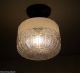 762 Vintage 30s 40s Ceiling Light Lamp Fixture Glass Re - Wired Kitchen Hall Porch Chandeliers, Fixtures, Sconces photo 3