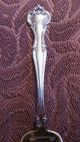 Splendid Sterling Silver Gorham Cromwell Pattern Lipped Berry Spoon W Gold Wash Flatware & Silverware photo 1
