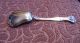 Splendid Sterling Silver Gorham Cromwell Pattern Lipped Berry Spoon W Gold Wash Flatware & Silverware photo 5