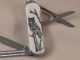 Scrimshaw Resin Multi Tool Key Ring Knife Owl Scrimshaws photo 1
