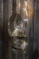 Old Primitive Antique Eagle Wall Oil Lamp W/ Tin Reflector Light Primitives photo 4