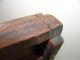 Antique Old Decorative Wood Wooden Miniature Type Printing Block Hanging Cubby Binding, Embossing & Printing photo 8