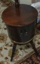 Very Antique Solid Wood Keg Table Floor Lamp,  Very Well Made Other photo 4