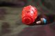 Antique Chinese Red Peking Glass Snuff Bottle Snuff Bottles photo 4