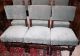 Set Of 6 Antique French Oak Henry Ii Upholstered Chairs With New Upholstery 1800-1899 photo 2