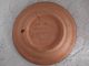 Old Terracotta Reproduction Plate From 700 Bc Delphi,  Greece Greek photo 5