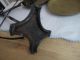 19th Century Weighing Scales Made From Wrought Iron With Brass Trays Other photo 6