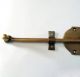 11.  8 Set Vintage Long Latch Slot Antique Solid Brass Door Safe Latch Lock Locks & Keys photo 1