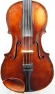 Very Good And Interesting Antique American Violin - String photo 1