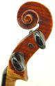 Very Good And Interesting Antique American Violin - String photo 3