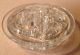 Vintage Clear Glass 11 Hole Flower Frog Crystal Cut Round Vases photo 2